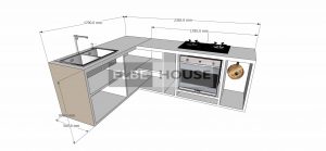 jasa pembuatan design 3D contoh box bawah kitchen set