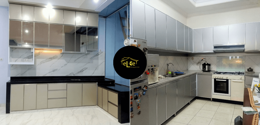 Lemari Dapur Aluminium