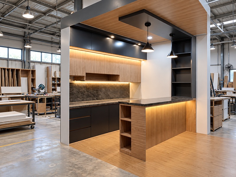 Display kitchen set Elbe House