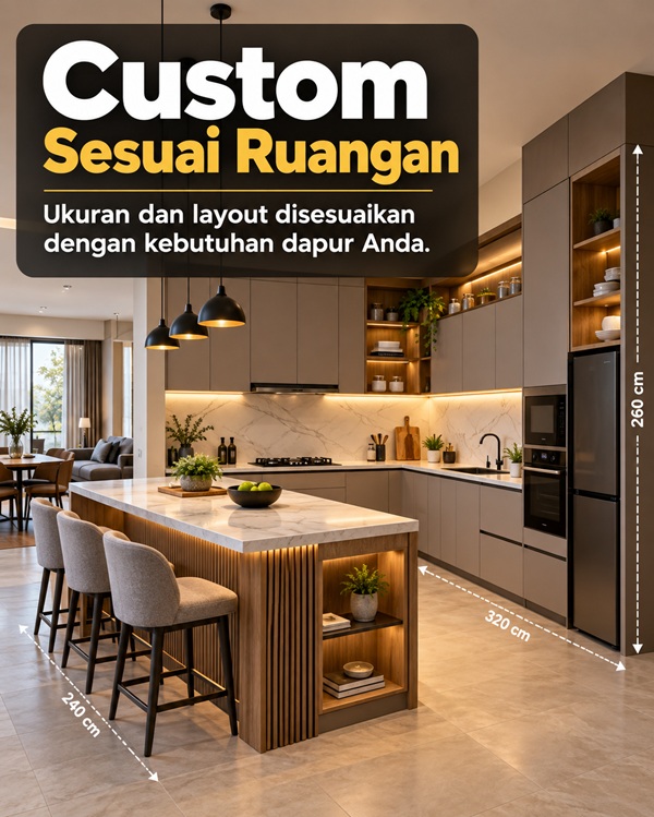 Kitchen set aluminium Elbe House