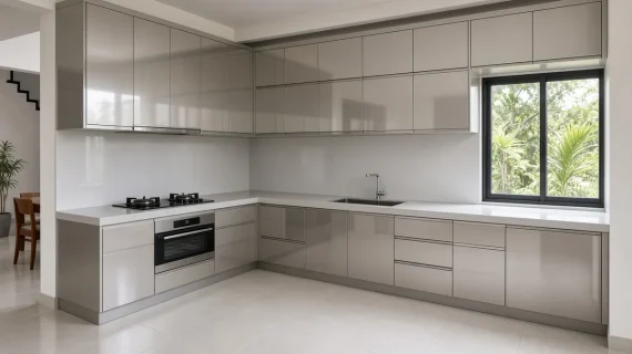Biaya Bikin Kitchen Set: Cara Menghitung per Meter Lari (Atas, Bawah, dan Letter L)
