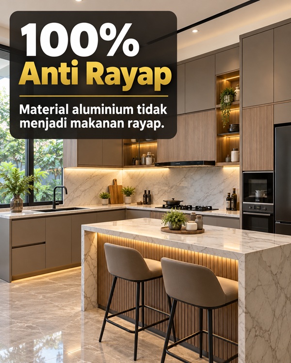 Kitchen set aluminium Elbe House